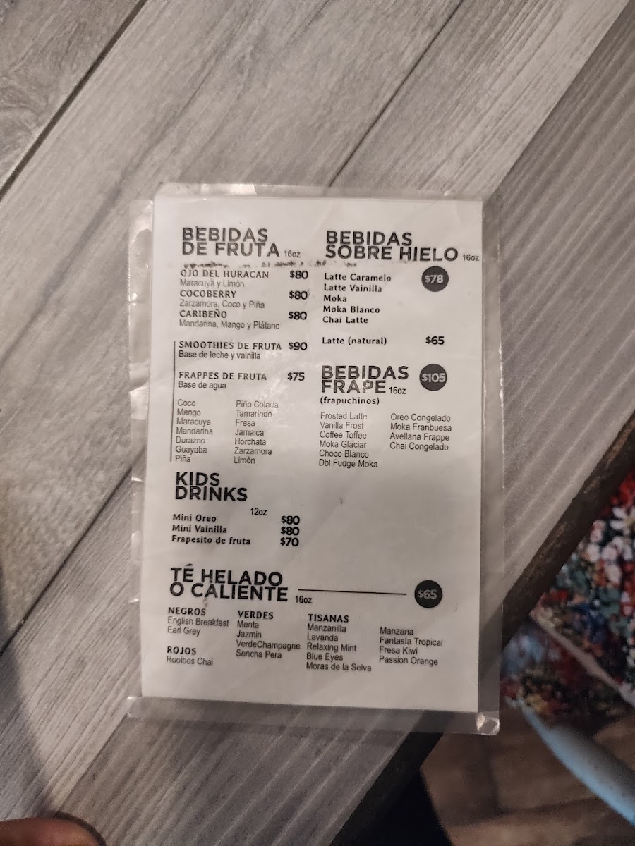 Caffe Allegro Menu - Image 5