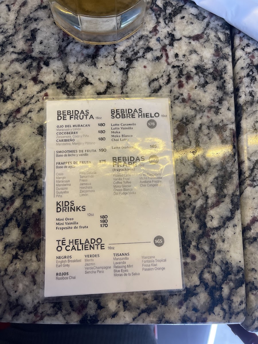 Caffe Allegro Menu - Image 6